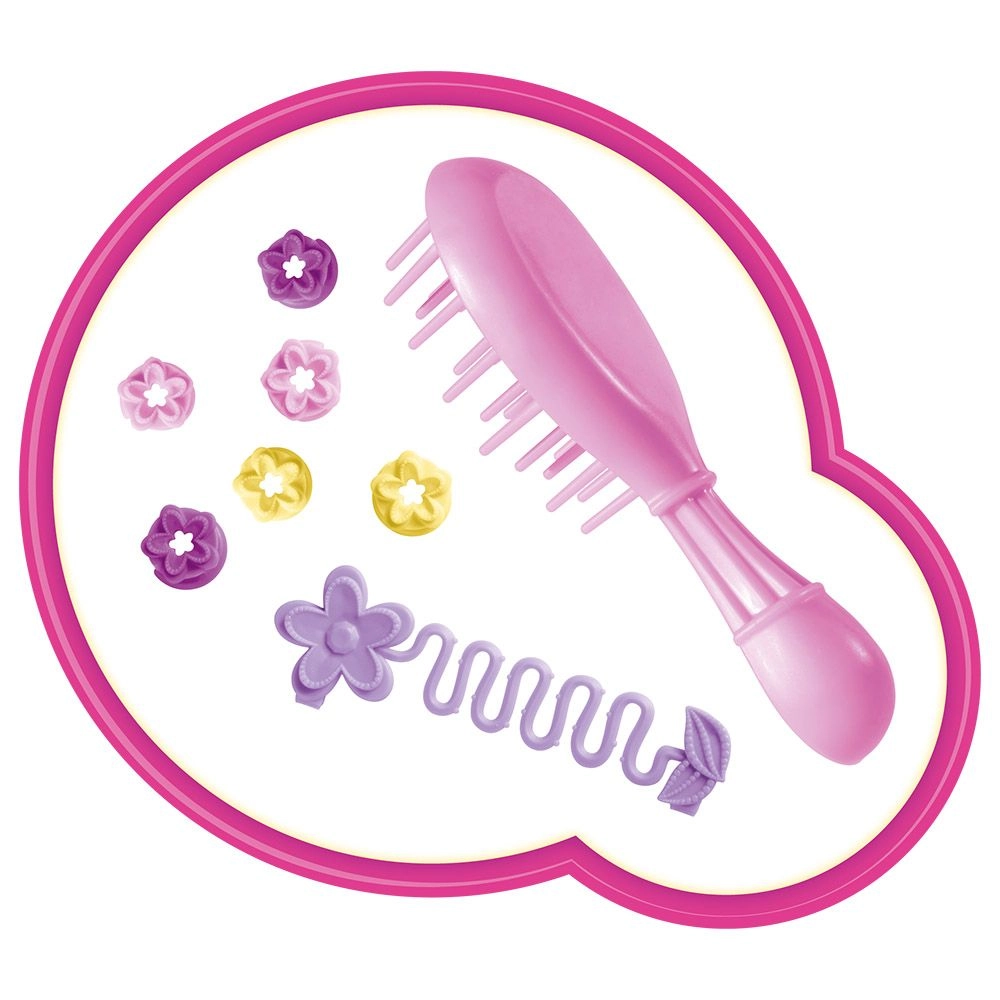Steffi Love Flower Hair Doll Set - 29cm Girl Pink Ages 3+