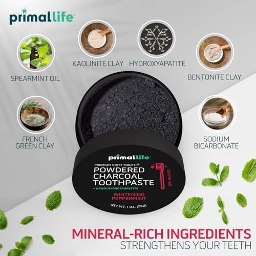 Dirty Mouth Toothpowder - 1 oz (28 g) teeth whitening