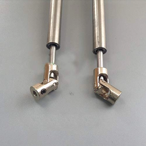 Propeller - 1Pair 4mm + Stainless Steel Shafts + Universal Joint + Paddle Fork + Bushing