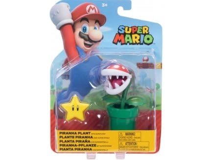 cavernedesjouets Piranha Plant + Tiger Card - Mario Collection (3667036143766)