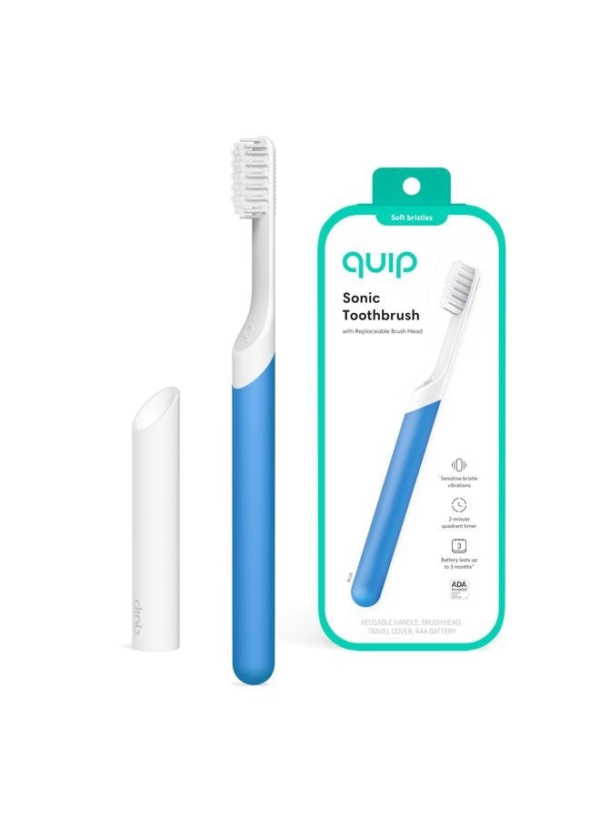 quip Electric Toothbrush - Blue Timer
