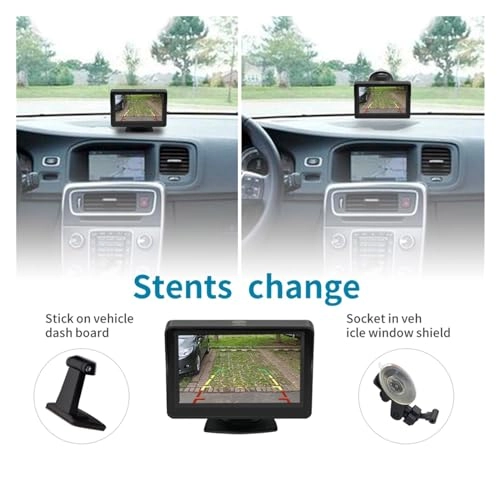Wireless Car Monitor - Night Vision Wireless 480*272 pixels
