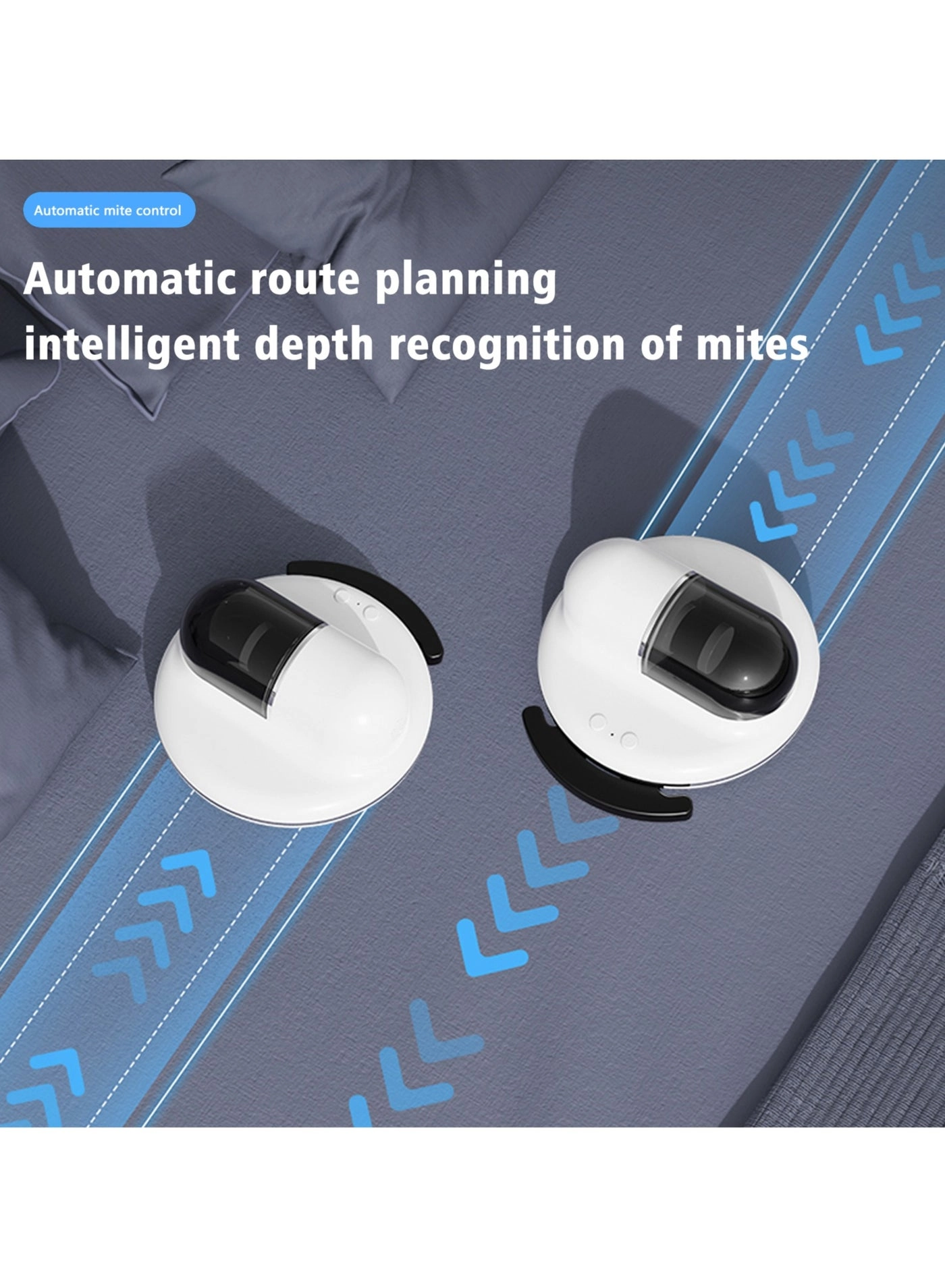 UV Vacuum Cleaner - 7Kpa Strong Suction Low Noise