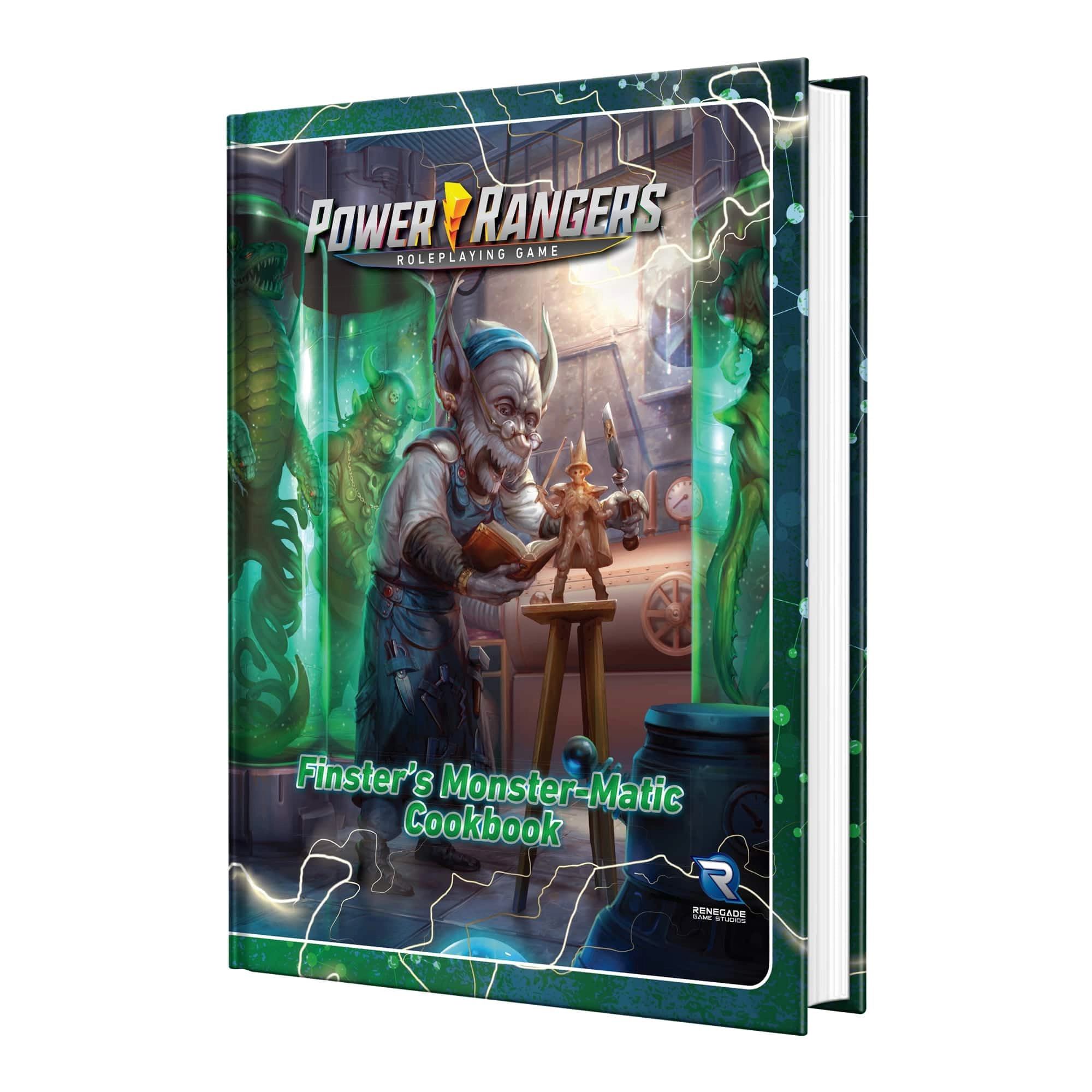 Renegade Game Studios Power Rangers RPG Finster’s Monster-Matic Cookbook Sourcebook