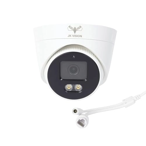 CCTV IP Camera - 5MP 8 Dome + NVR - 10 Channel + POE Switch - 8 Port + Hard Disk - 1TB + Cat6 Cable + RJ45 Connector - 16