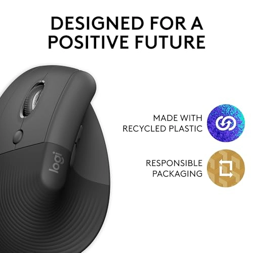 Lift Vertical Ergonomic Mouse - Wireless