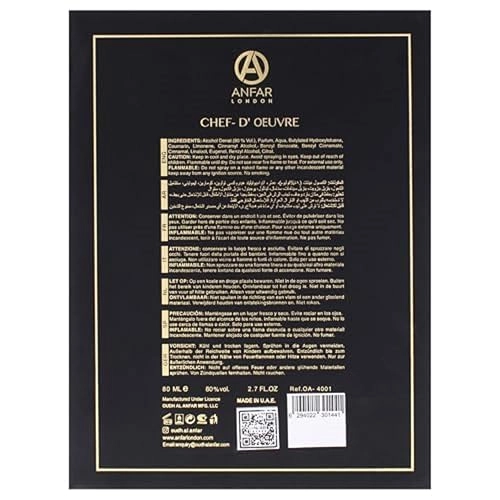 Chef-d'Oeuvre Intense Eau de Parfum 80ml