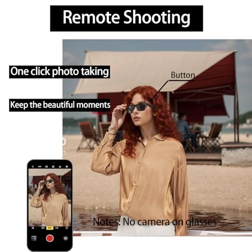 Smart Audio Bluetooth Glasses - Voice Assistant UV400