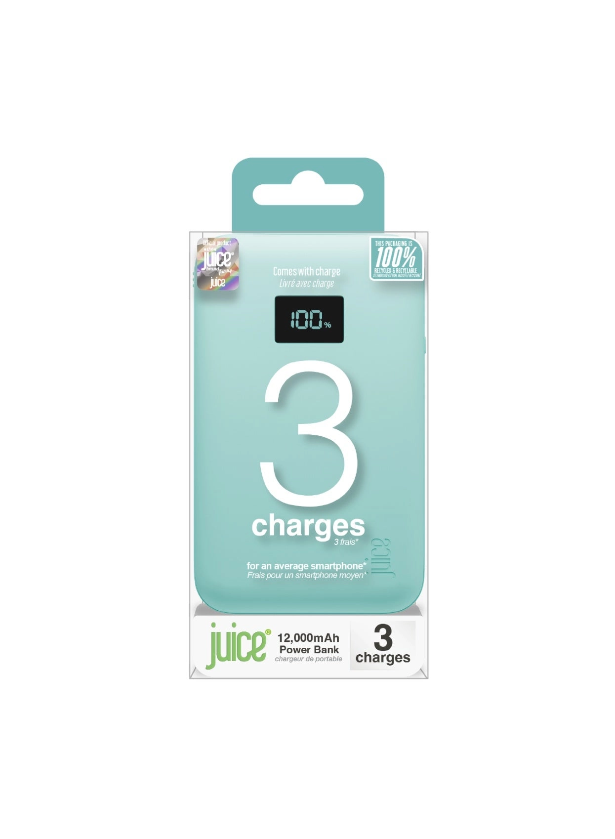 Eco Integrated 3 - 12,000mAh 15W Fast charging