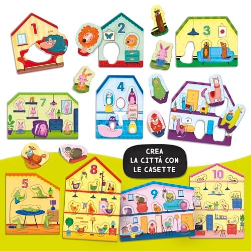 Carotina The useful numbers and animals - 3 years and up 1 piece