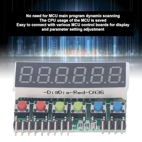 TM1637 - 6 Digit Digital Tube Display DC 3.3V-5V IIC Interface