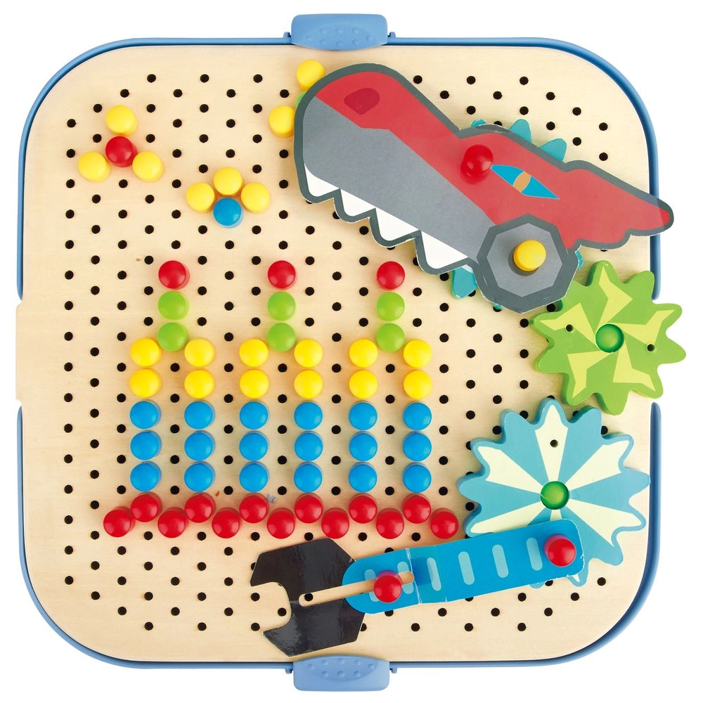 Cogworks Experimental Educational Wooden Playset - 3 years old and up 115 pieces