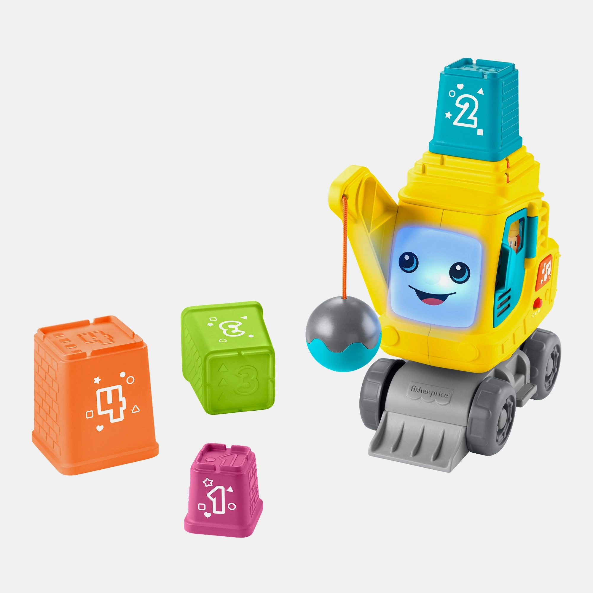 Count & Stack Crane - 0+ 5 pieces