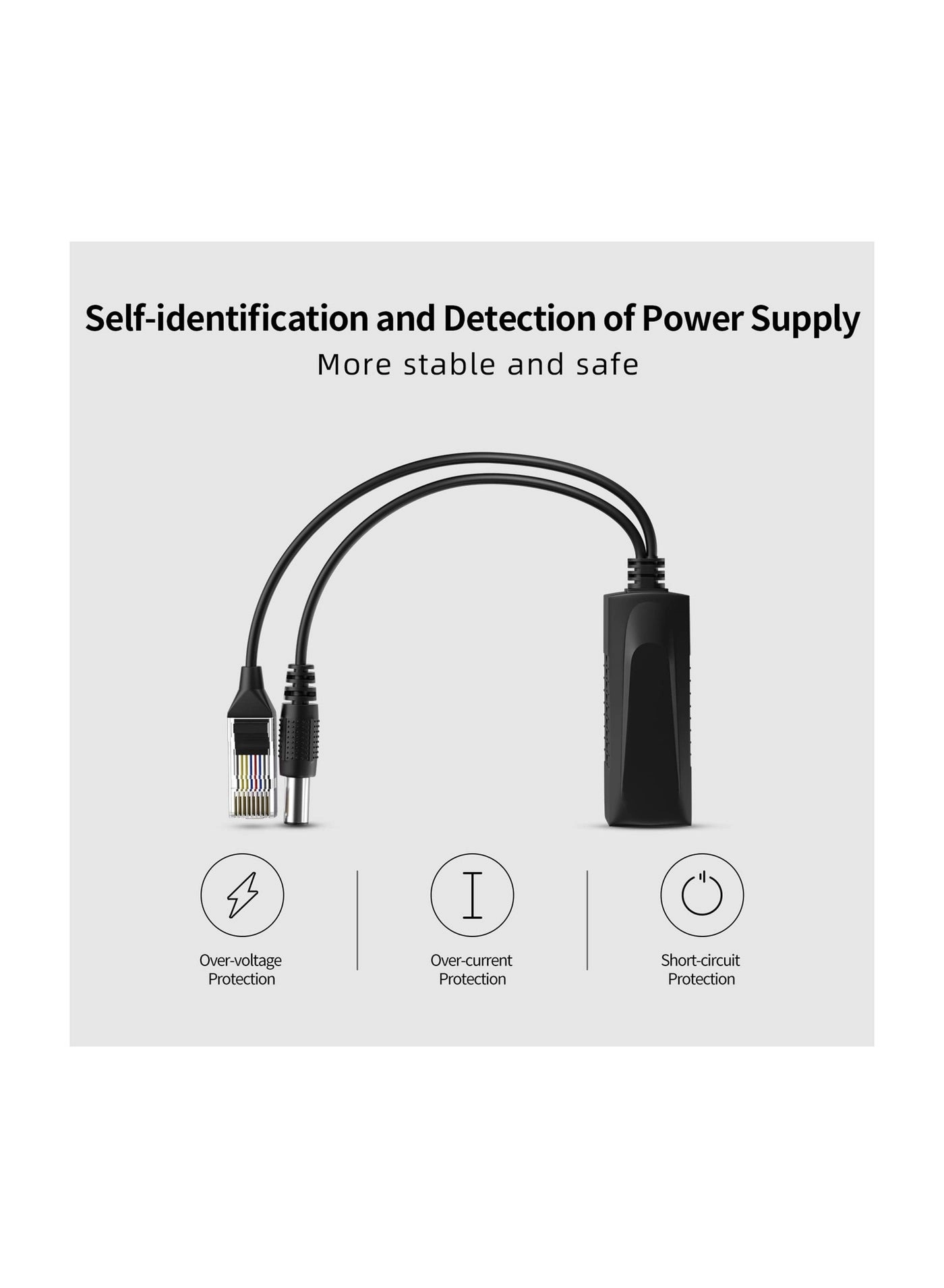 PS5712TG - 12V 2A 37V - 57V IEEE802.3af/at 10/100/1000Mbps 30W