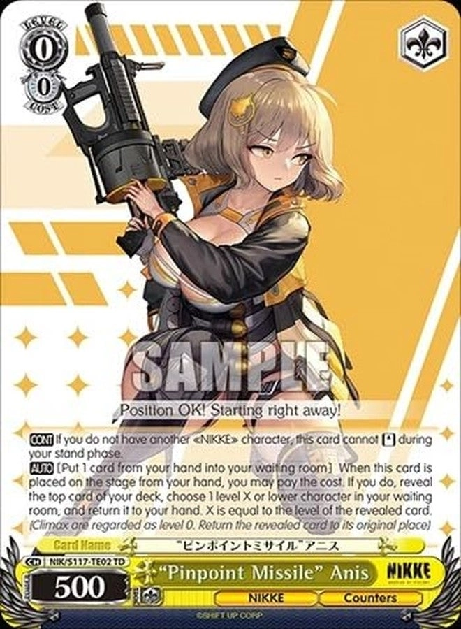 Goddess of Victory - Nikke Trial Deck - 50 Cards