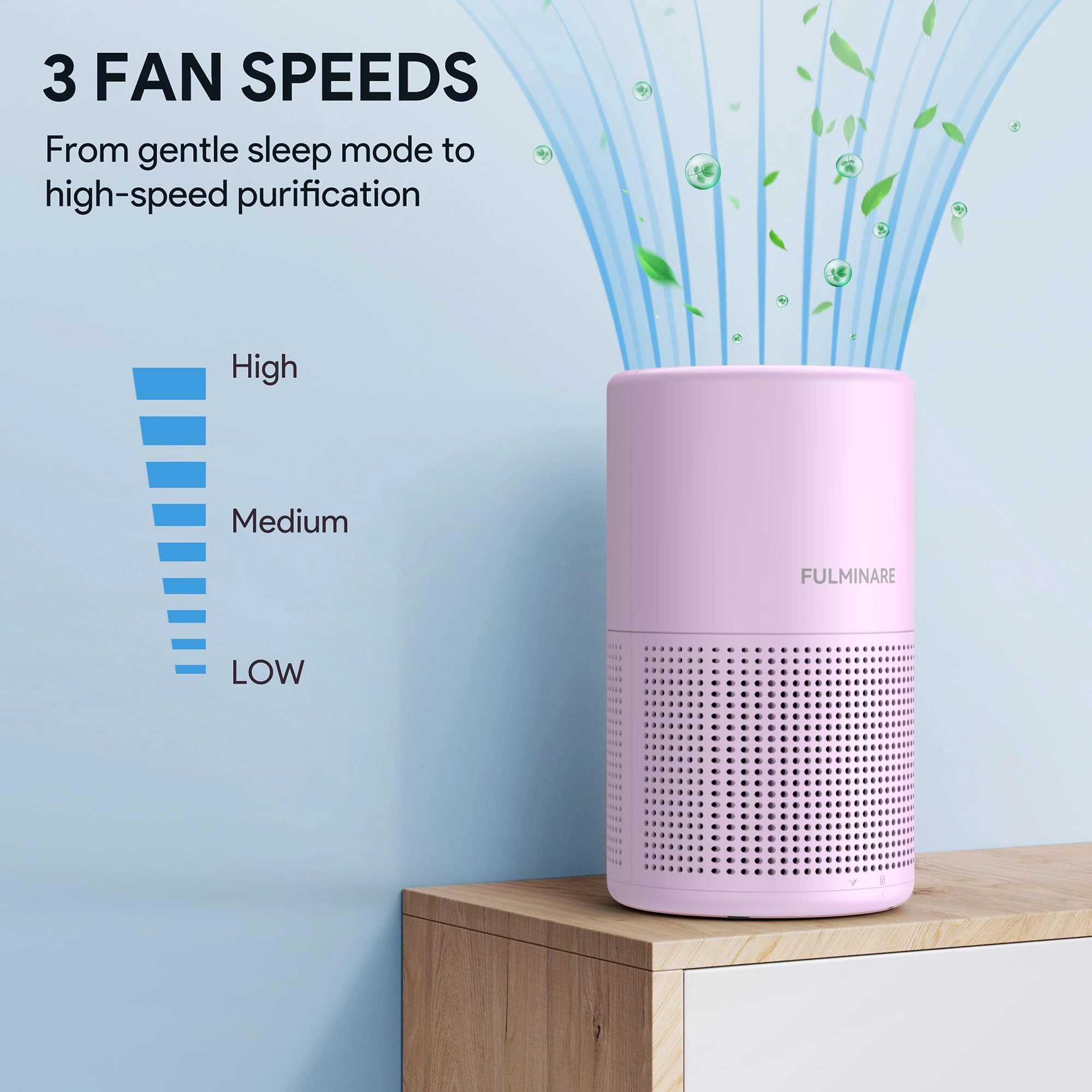 PU-P05 - H13 HEPA 3 Speeds 24dB