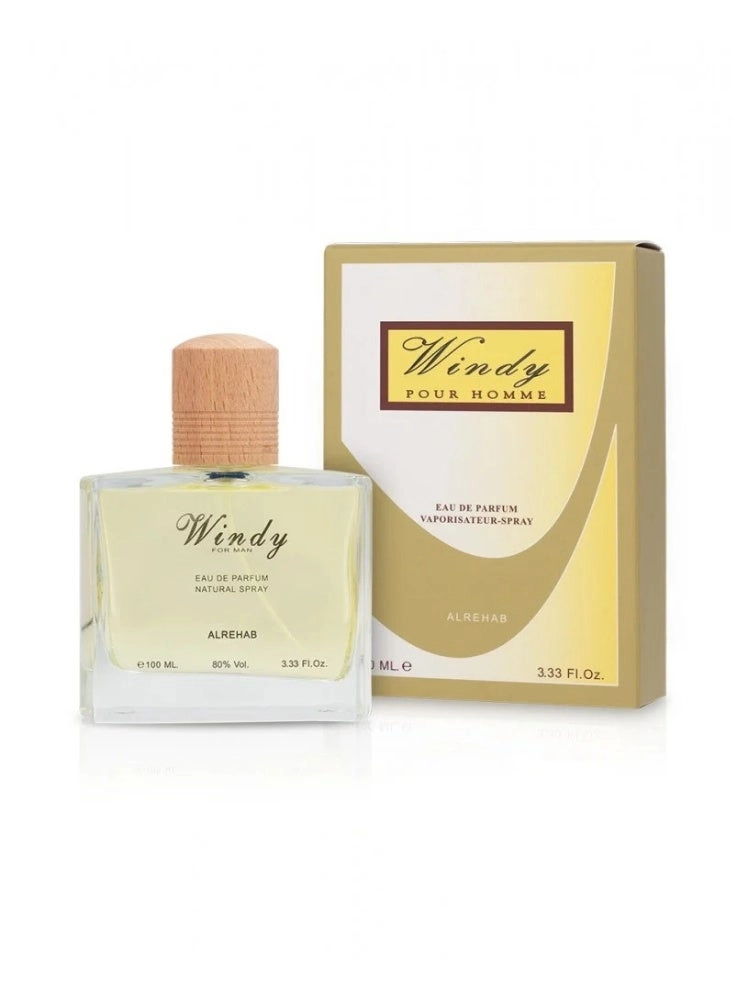 Al-Rehab Perfumes WINDY POUR HOMME Eau de Parfum 100 ml
