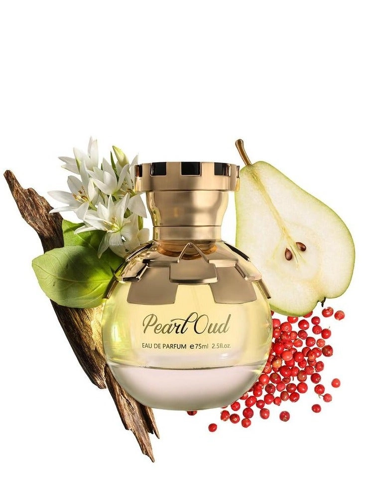 Pearl oud Eau de Parfum 75ml