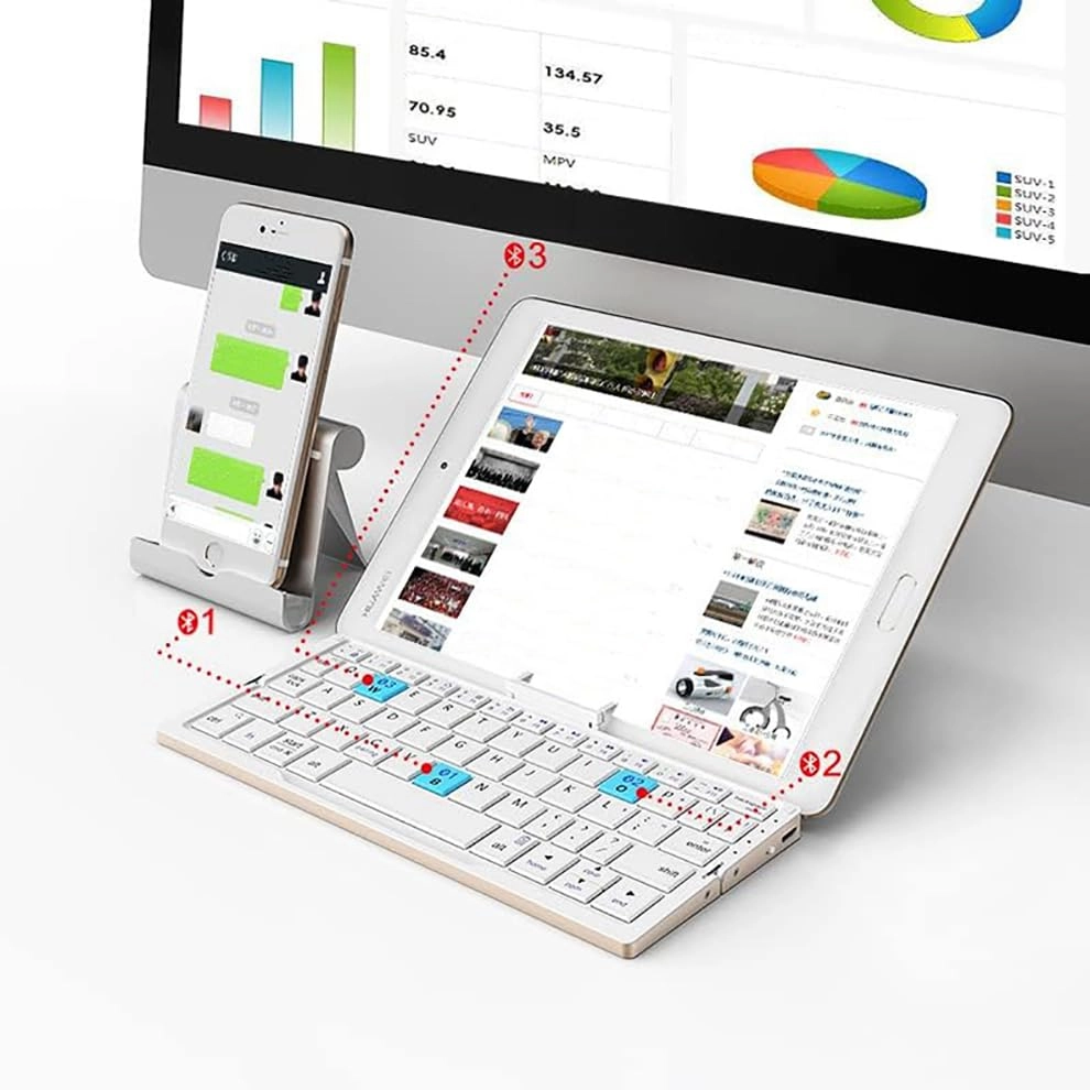 Foldable Keyboard - Bluetooth