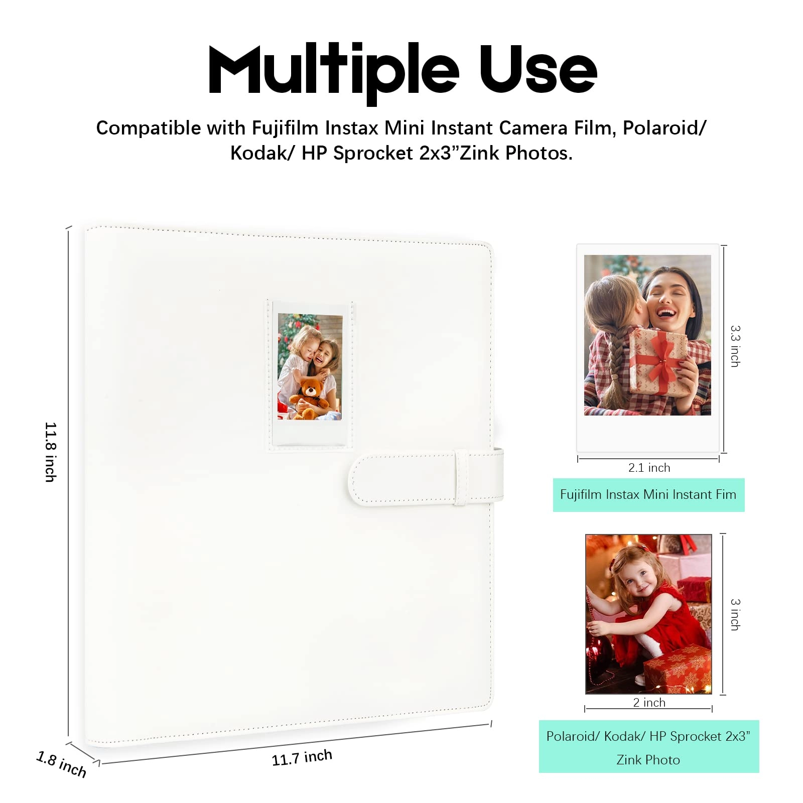 2x3" 640 Pockets Photo Album