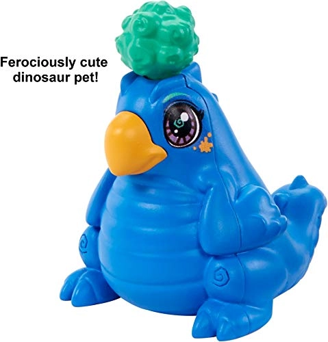 Slate Poseable Prehistoric Fashion Doll - Blue Hair with Dinosaur Pet Ages 4+