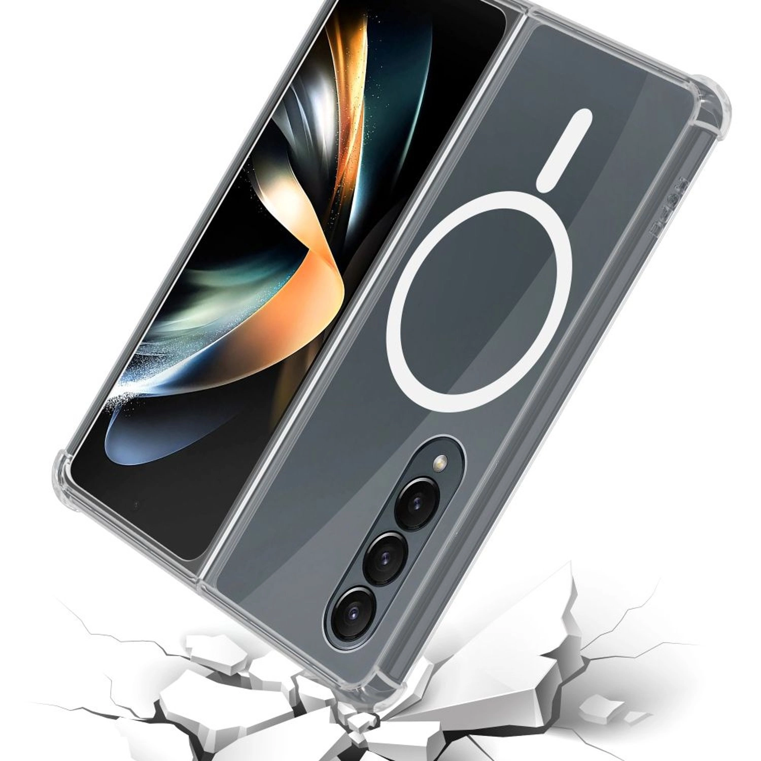 Magnetic Back Case for Samsung Galaxy Z Fold 4