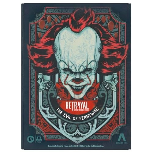 Avalon Hill Betrayal at The Neibolt House: The Evil of Pennywise Expansion