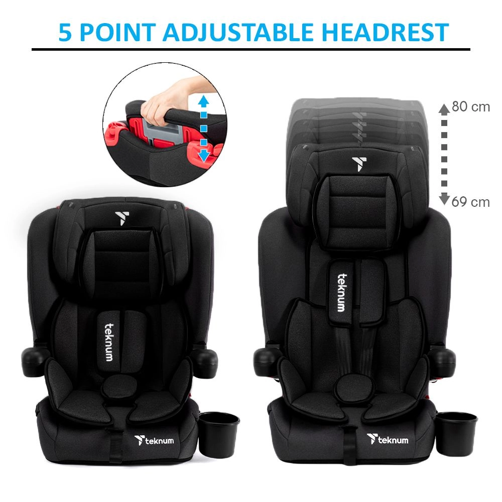 Pack And Go Foldable Car Seat - Group 1/2/3 (9-36Kg)