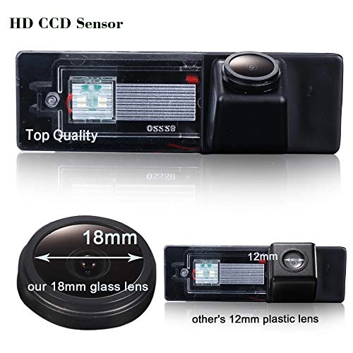 HD Color CCD Waterproof Vehicle Car Rear View Backup Camera - RCA 1280*720 Pixels