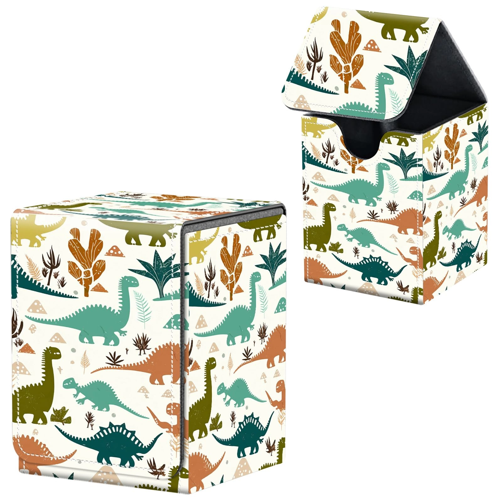 BVCLKJPOI Deck Box - 120+ single-sleeved 80+ double-sleeved 200 unsleeved