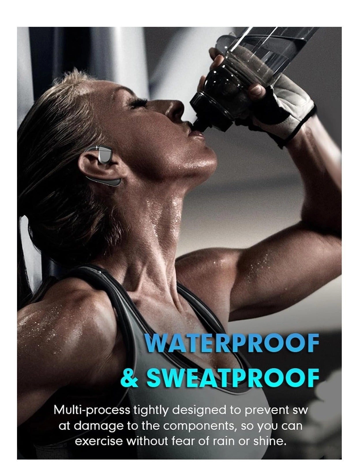 Bone Conduction Headphones Wireless Headphone