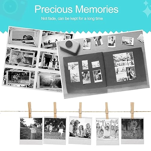 Instant Print Camera Refill Paper - 10 Rolls 2.2 x 1 Inches