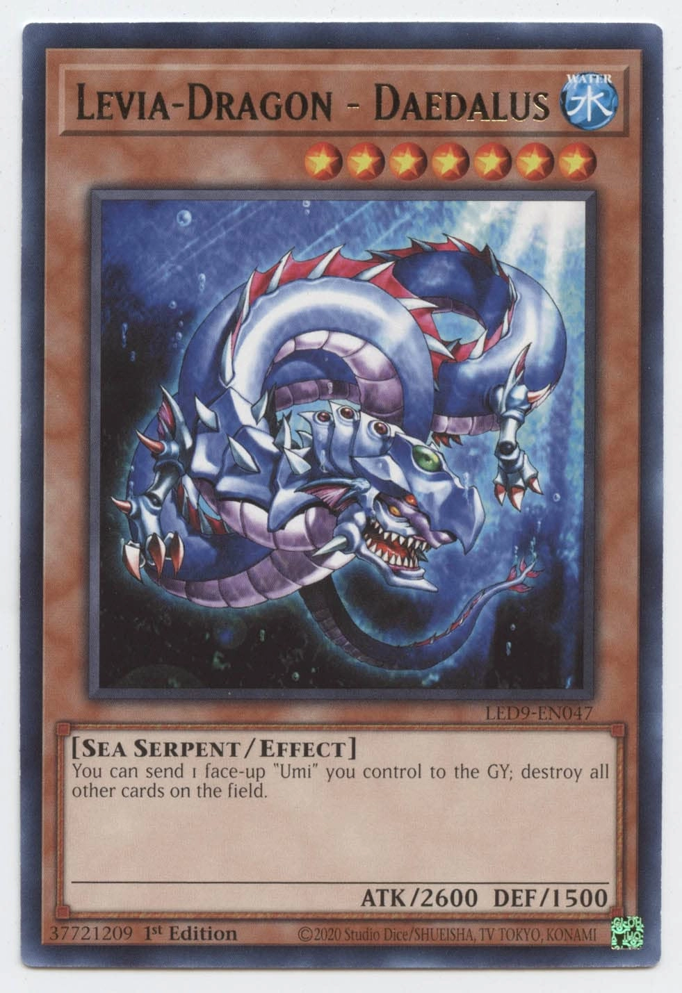 Yu-Gi-Oh! Levia-Dragon - Daedalus - LED9-EN047