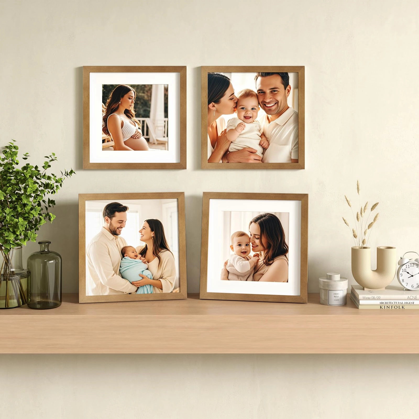 11x11 Picture Frames - 4 Count