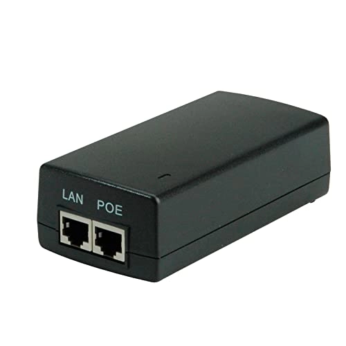 VALUE Gigabit PoE+ Injector - 46–55 V DC 30 W 1 x RJ-45 802.3at 802.3af 10/100/1000