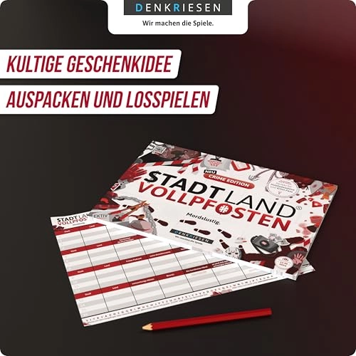 Stadt Land VOLLPFOSTEN - 1 piece(s) 12 years and up German