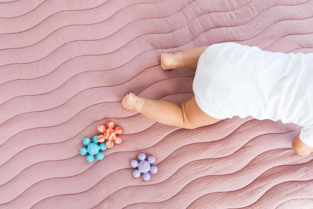 Baby Padded Play Mat - Multicolor