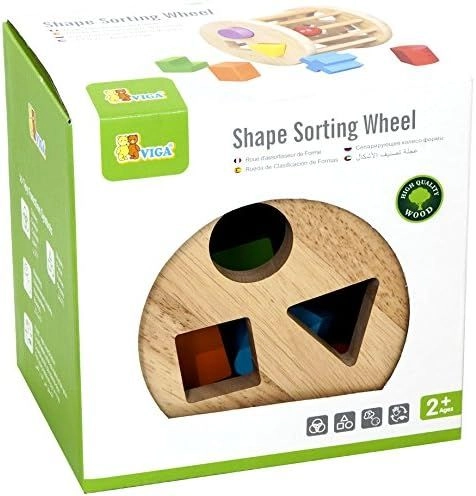 Shape Sorting Wheel - 3 +