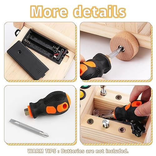 Screwdriver Busy Board - 3 years+