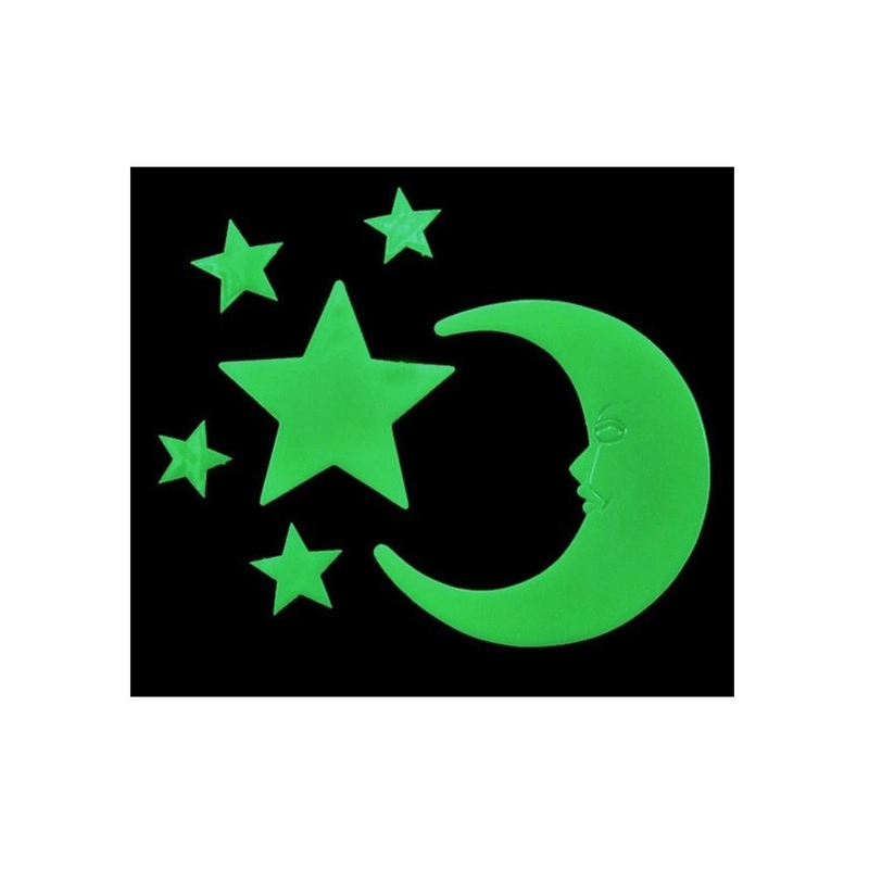 Non Branded Moon & Smile Star - 25 Pieces