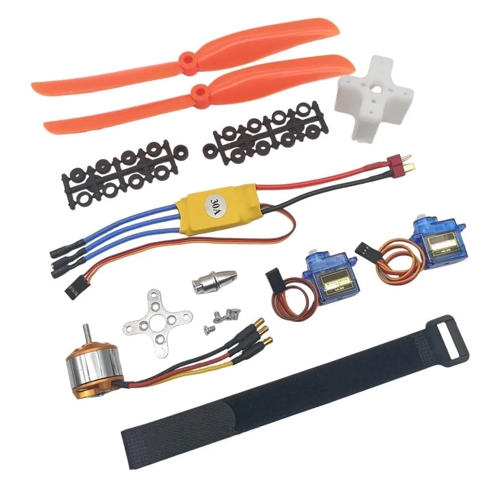 Brushless Motor + ESC Motor + 6035 Propeller + SG90 9G Servo
