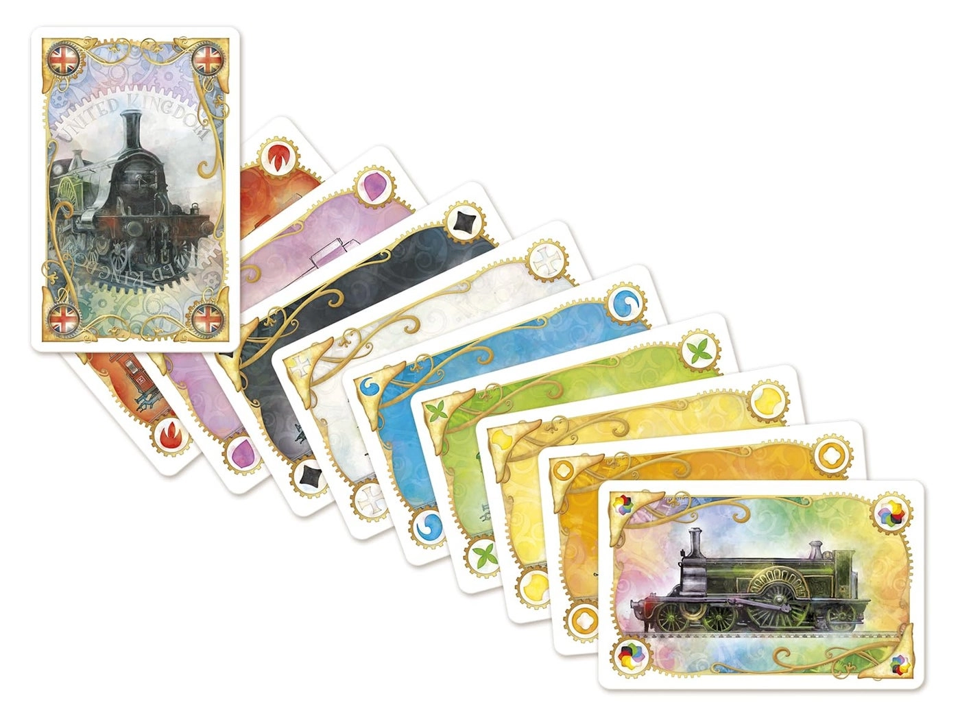 Ticket to Ride: United Kingdom + Ticket to Ride: Pennsylvania