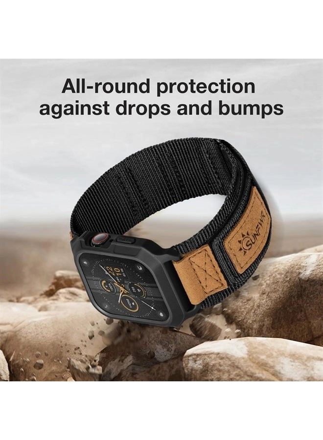 Apple Watch Strap - 44mm 45mm 49mm + TPU Case