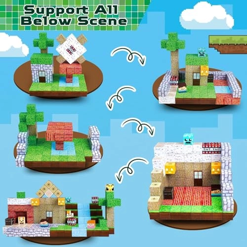 Magnetic Building Blocks - 150 pcs