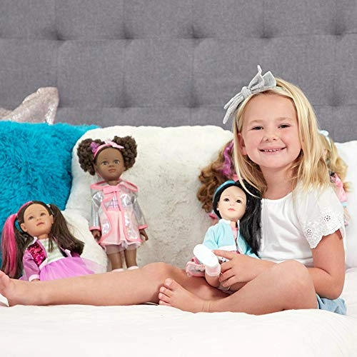 Rosa Doll - 14-inch Medium skin Hazel eyes Ages 3+