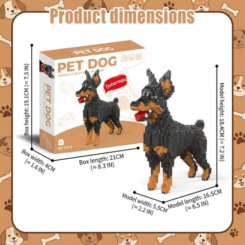 Dog Building Blocks - Dog 1pcs