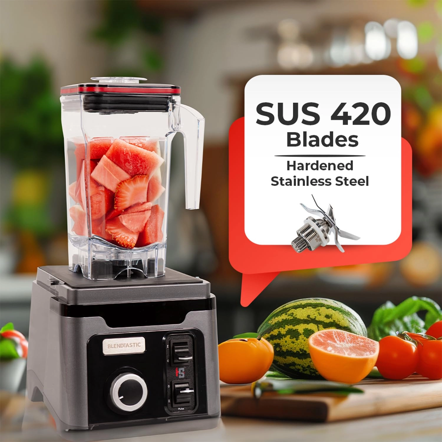 Blendtastic - Heavy Duty Commercial 1 Year Warranty