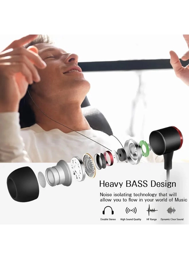 Heavy Bass Wired Headphone