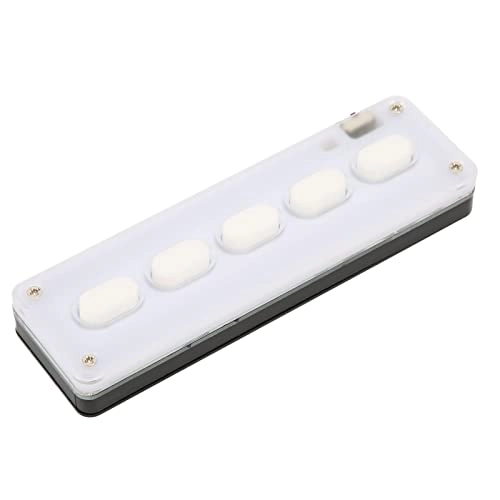 Programmable 5 Key Silicone Gaming Keyboard - Wired/Wireless