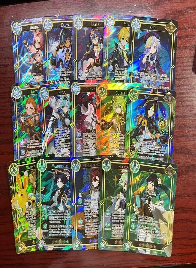 Kamisato Ayaka ZhongLI TCG Collection - English 60pcs